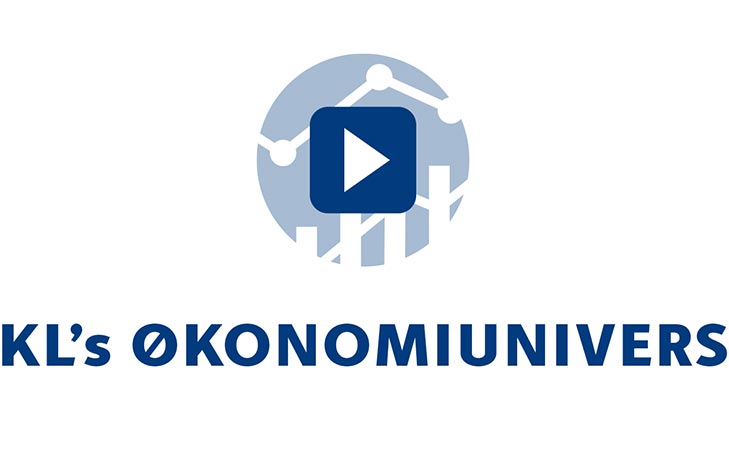 Logo til KL's Økonomiunivers